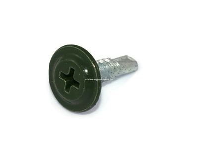 wkręt samowiercący 4,2x16 ral 6020 ph2 -100szt.