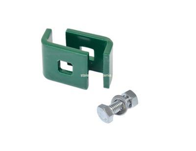 złączka typ "L" ral 6005 -1szt.