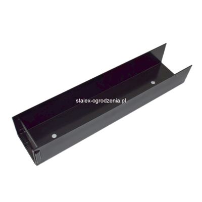 mocowanie płyty podmurówki 50x250 ral 9005 -1szt.