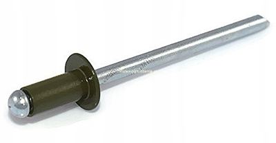 Nity zrywalne kolor RAL 6003 4x8 -100 szt