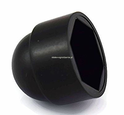 Maskownica śruby nakrętki M-16 100 szt - czarna