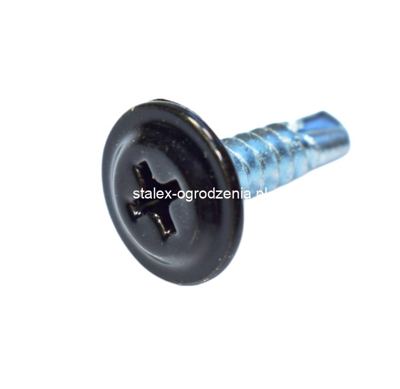 wkręt samowiercący 4,2x16 ral 9005 ph2 -100szt.