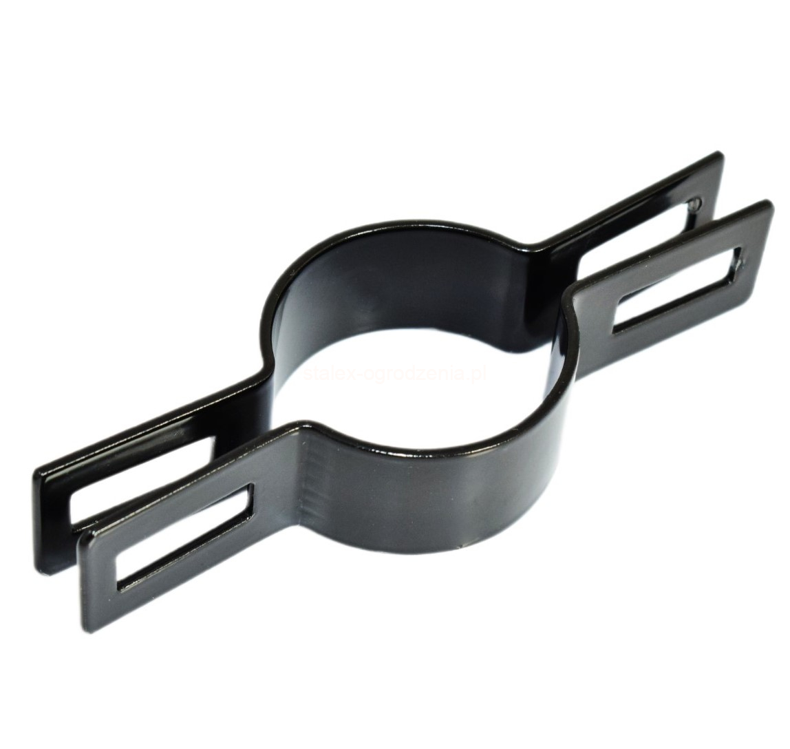 obejmy obejma do paneli słupek rure fi-48 9005