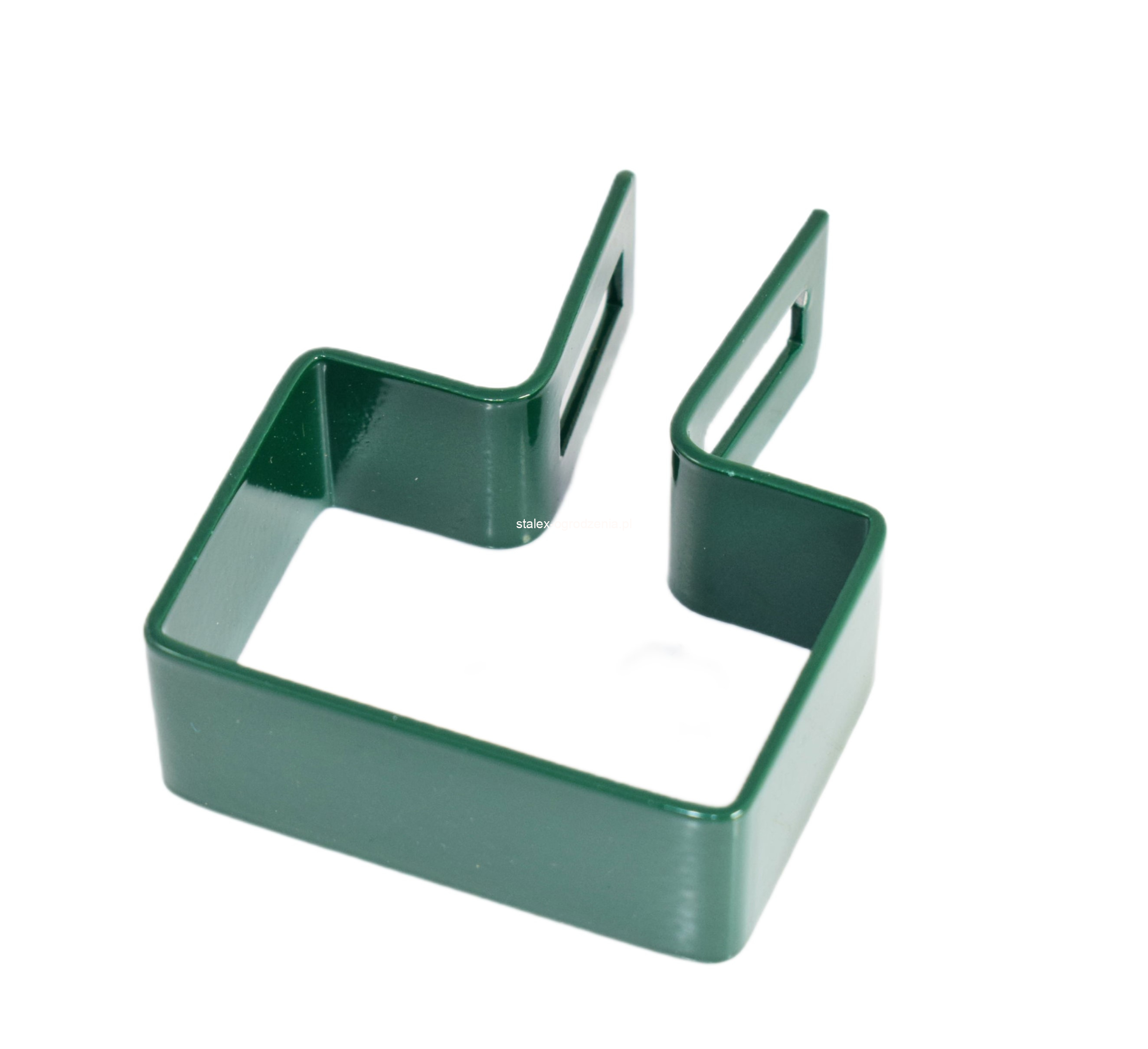 obejma końcowa 40x60 ral 6005 -1szt.