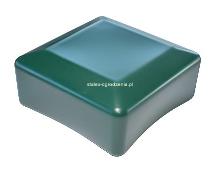 Nasadka zew. na profil 50x50 zielona -1szt.